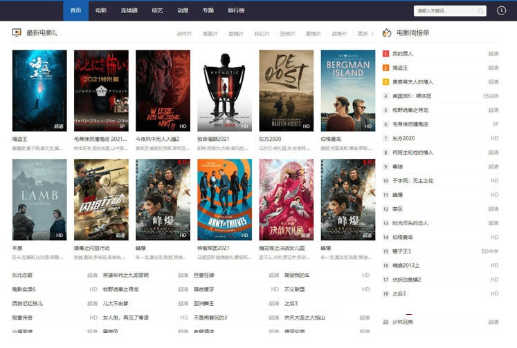 苹果CMS模板:快速搭建专业网站的必备工具